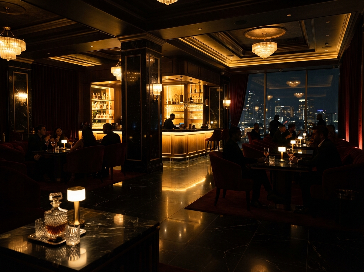 VIP lounge night promotion